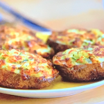 Jenny Tschiesche loaded potato skins recipe on The Air Fryer Diet: Lose Weight, Cook Fast