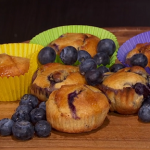 Dr Clare Bailey Mosley low sugar protein boosting muffins with ginger and blueberries recipe on Morning Live