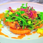 James Golding squash salad recipe on Sunday Brunch