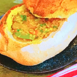 Nisha Katona green bean and mango bunny chow recipe Nisha Katona’s Home Kitchen