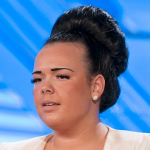 Amy Mottram from Essex performed Clown for the judges at The X Factor 2013 auditions