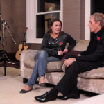 Sam Bailey gets a big surprise when singer Michael Bolton turns up at The X Factor 2013 house