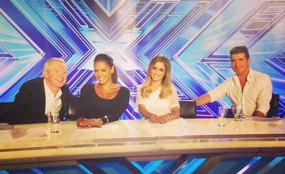 X factor live chat
