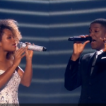 Fleur East duet with Labrinth on The X Factor 2014 final with see beneath your beautiful