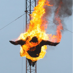High Divers brought the flames of fire to Britain’s Got Talent 2013 auditions pulling off a daring stunt