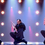French dancer  Yanis Marshall, Arnaud And Medhi strut their stuff in heels on Britain’s Got Talent 2014 third semi final