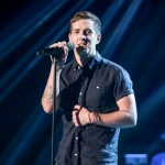 Stevie McCrorie  on The Voice 2015 singing All I Want  made  Rita Ora fall off her chair