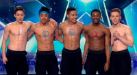 The five boys in Boyband dance crew striped off and dance topless on Britain’s Got Talent live final. The boys returned to BGT as a wildcard act selected by the […]