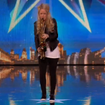 Saxophone player The Lovely Laura impressed on Britain’s Got Talent 2015