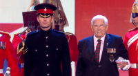 Richard Jones performed a military themed classic magic card trick while story telling on Britain’s Got Talent 2016 live final.