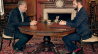 Will Houstoun impressed Downton Abbey’s Jim Carter with his card and coin trick on The Next Great Magician.
