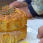 The Great British Bake Off 2013: Howard’s Passion Fruit with Rice Flour cake