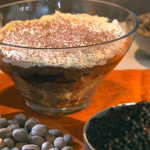 Paul Hollywood Pies and Puds : Black Forest trifle with Spices and Blondies from Arun Kapil