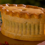 Hand-raised Boxing Day pie by Paul Hollywood The Great British Bake Off Christmas Special