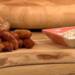 Cranberry glazed sausages by Gino on Let’s Do Christmas with Gino and Mel 