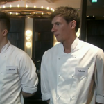 MasterChef The Professionals 2013 Semi Finalists cook in a Heston Blumenthal restaurant in for  Ashley Palmer-Watts  
