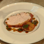 Roast Turkey Breast stuffed with mincemeat by Bryan Turner on Christmas Kitchen with James Martin