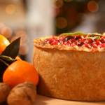 Christmas Kitchen with James Martin:  Vegetarian nut roast pie with cranberries by Lorraine Pascale