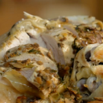 Chicken in Crust with mushroom butter by Jamie Oliver on Friday Night Feast 