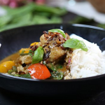Bikers Thai Penang fish curry with cod, haddock and sea bass recipe on Best of British foods