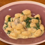 Gino Gnocchi with blue cheese sauce recipe on Let’s Do Lunch