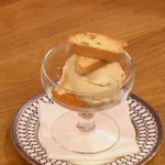Gino D’acampo roasted apricot biscotti biscuit recipe on Let’s Do Lunch