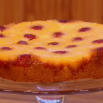 Gino upside down pineapple sponge cake recipe from the eighties on Let’s Do Lunch