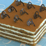 Mary Berry Tiramisu cake recipe with saucy puddings and baked alaskas on The Great British Bake Off 2014