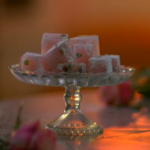 Rose and pistachio Turkish delight recipe by Kitty Hope and Mark Greenwood on Sweets Made Simple