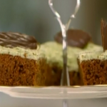 Rachel Allen after dinner mints chocolate cake recipe on Rachel Allen’s Cake Diaries