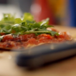 Simple homemade tortilla pizza  recipe by Lorraine Pascale on How To Be A Better Cook
