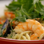 Linguine with prawns recipe by Lorraine Pascale on How To Be A Better Cook