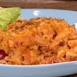 Dean Edwards Sausage mac and cheese recipe  on Lorraine