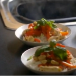 Lorraine Pascale  Chicken, cashew nut and basil stir fry recipe on How To Be A Better Cook