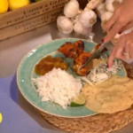 Nadia Sawalha chicken tandoori curry recipe on Lorraine