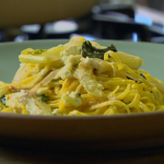 Nigel Slater Fennel and feta linguini pasta recipe on Nigel Slater’s Dish of the Day