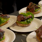 Tom Kerridge Pittsburgh black-and-blue steak sandwich recipe on Tom Kerridge’s Best Ever Dishes