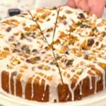 Fay Ripley moist lemon and pistachio cake recipe on Daily Brunch with Simon Rimmer and Tim Lovejoy