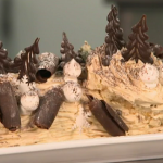 Raymond Blanc chocolate  log recipe for Christmas ( Bûche de Noël) on Christmas Kitchen with James Martin 
