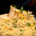 Gino quick smoked haddock risotto recipe on Let’s Do Christmas
