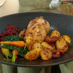 Ching-He Huang five-spice roasted quail  recipe on Christmas Kitchen with James Martin
