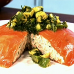 Phil Vickery festive feast  smoked salmon mousse with avocado and dill recipe Christmas Starter on This Morning