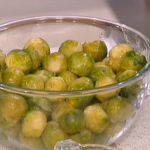 Phil Vickery Brussel Sprouts With Cumin Almonds  and Ginger recipe on This Morning