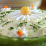 Dr Annie Grey salad margarite dish on James Martin: Home Comforts
