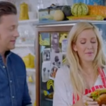Ellie Goulding veggie and vegan burger recipe on Jamie and Jimmy’s Friday Night Feast