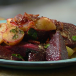 Nigel Slater bacon potatos and beets recipe on  Nigel Slater’s Dish of the Day