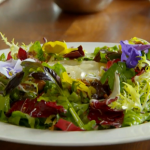 Freddy Bird goats’ cheese salad recipe on  Food and Drink with Tom Kerridge