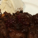 Nigel Barden Chocolate with Pear and Ginger Crumble recipe on Radio 2 Drivetime