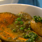 Simon Rimmer  green fish curry recipe on Sunday Brunch