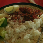Rachel Khoo Nasi lemak Malaysian national dish on A Cook Abroad